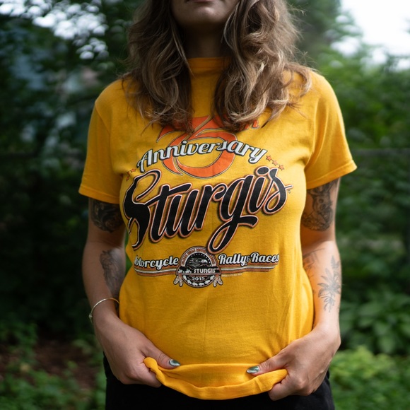 Authentic Sturgis Motorcycle Rally Graphic Tee - Picture 8 of 9